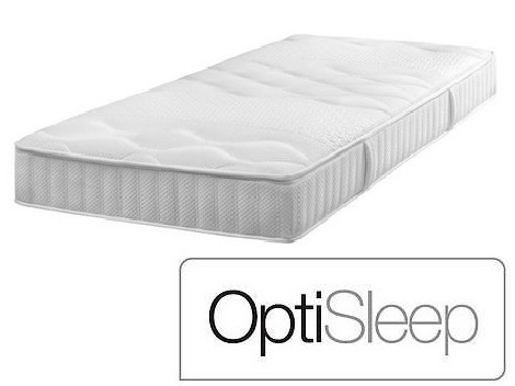 Matras Optisleep 600 800 of 850 showroommatrassen 90 x 200 en 210 goede  kwaliteit prijs slaapkenner theo bot